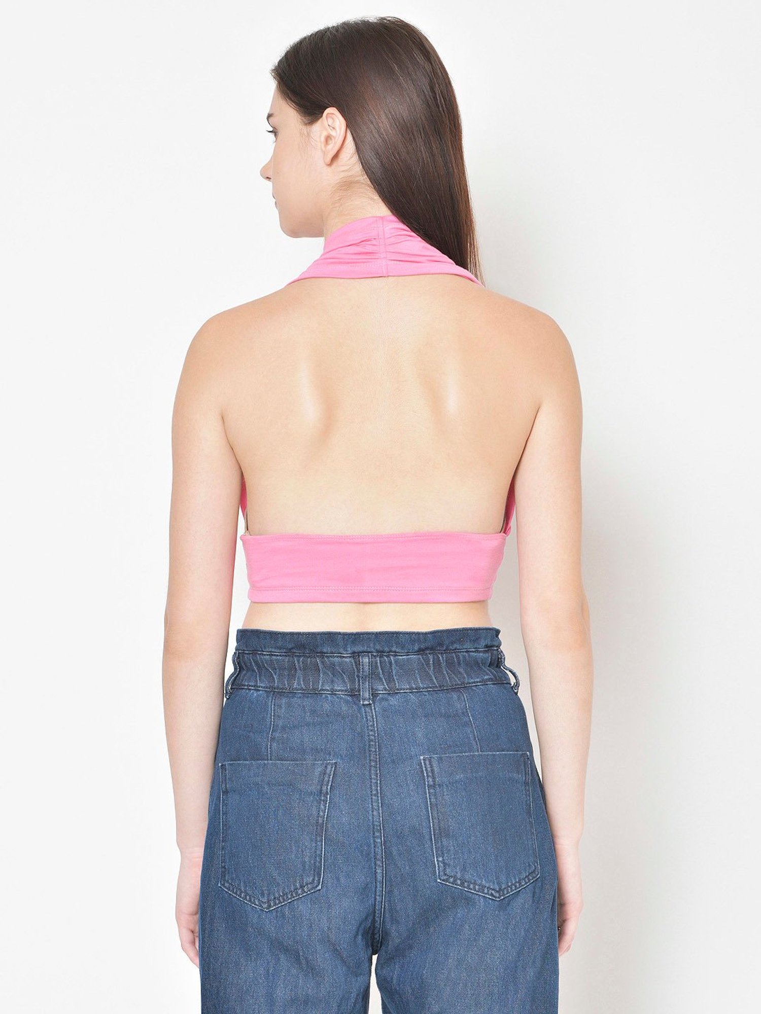 Cation Pink Crop Top