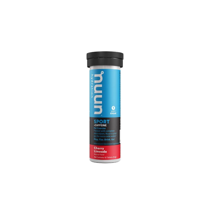 Nuun Hydration Sport + Caffeine Drink Tabs - Cherry Limeade 10ct