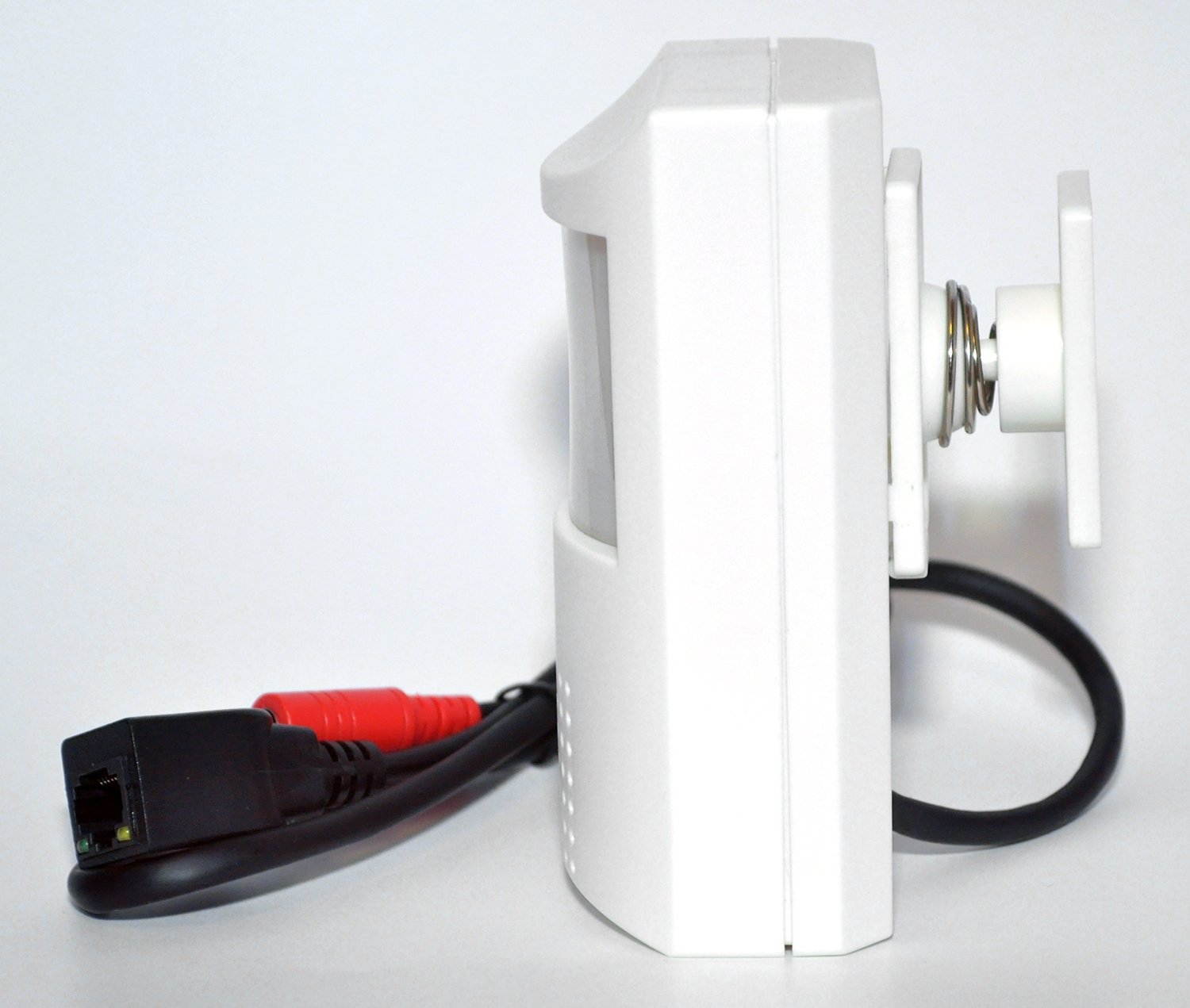 HD 1080P PIR Style Motion Detector Covert Hidden IP/Network Surveillance Spy Camera 3.7mm lens PoE Onvif 48x940nm(Invisible IR Glow) Leds Night-vision Support Mobile View P2P, Audio