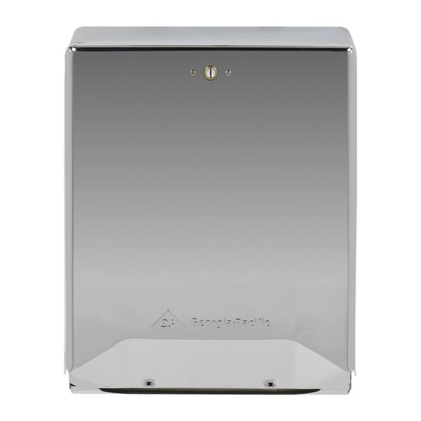 GEORGIA-PACIFIC 56620 15"H x 11-1/4"W, Multifold Dispenser, Chrome