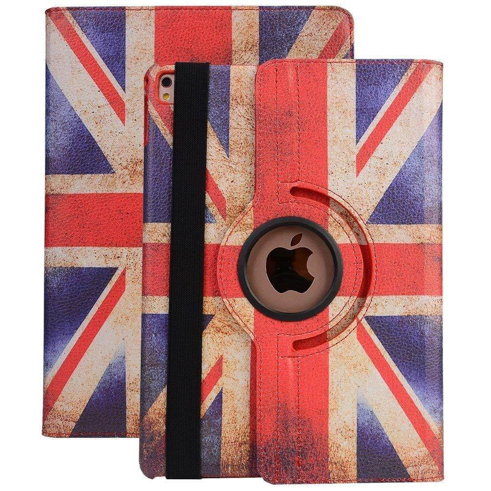 7.9 inch iPad Mini Case,TechCode New 360 Degrees Rotating Stand Smart Case Cover Polka Dot Pattern Case for iPad Mini 1 iPad Mini 2 iPad Mini 3