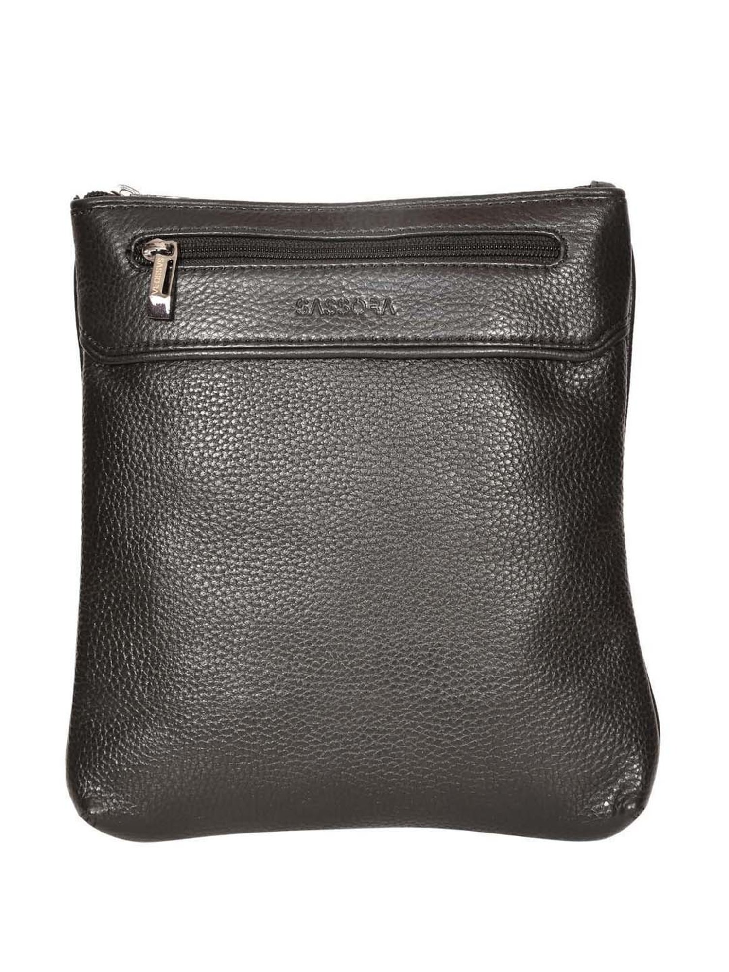 Ajile by Pantaloons Black Solid Sling Handbag