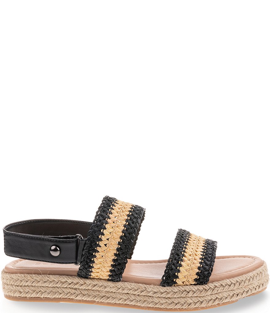 BCBGeneration Fantasa Woven Fabric Platform Espadrilles