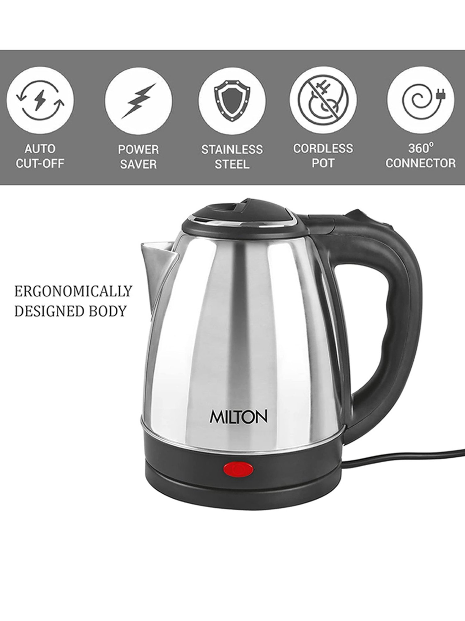 Pigeon by Stovekraft Swift Multi Cook Kettle 1.5L (Blue)