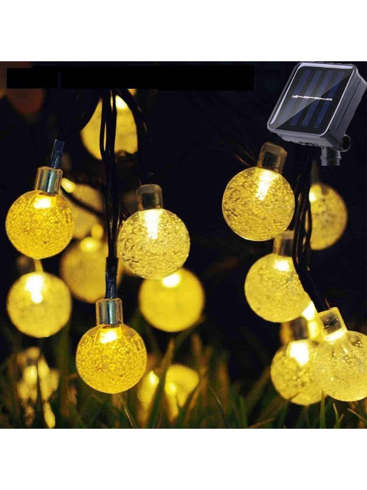 Xergy Solar Powered Led String Light for Outdoor Decoration (Solar Crystal Balls)