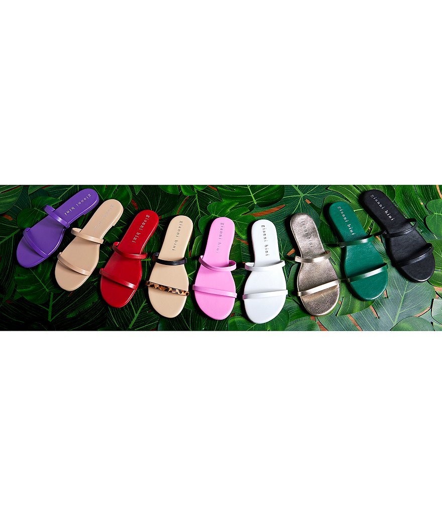 Gianni Bini Kaydie Double Band Slides