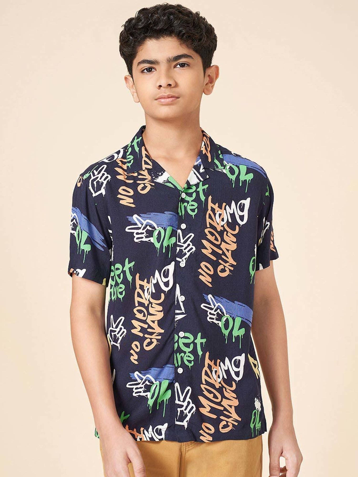 Coolsters by Pantaloons Boys Naval Academy Printed Shirts