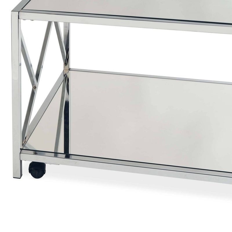 3pc Stella Occasional Table Set Chrome - Picket House Furnishings