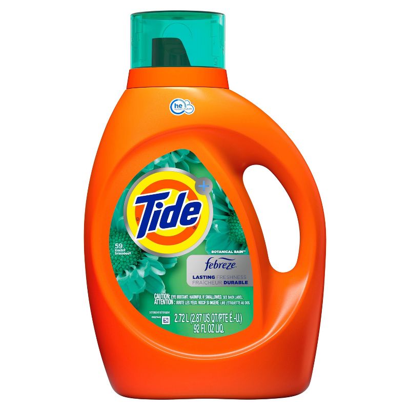 Gain with Essential Oils Lavender & Chamomile Calm Liquid Laundry Detergent - The Serene Scent - 58 fl oz