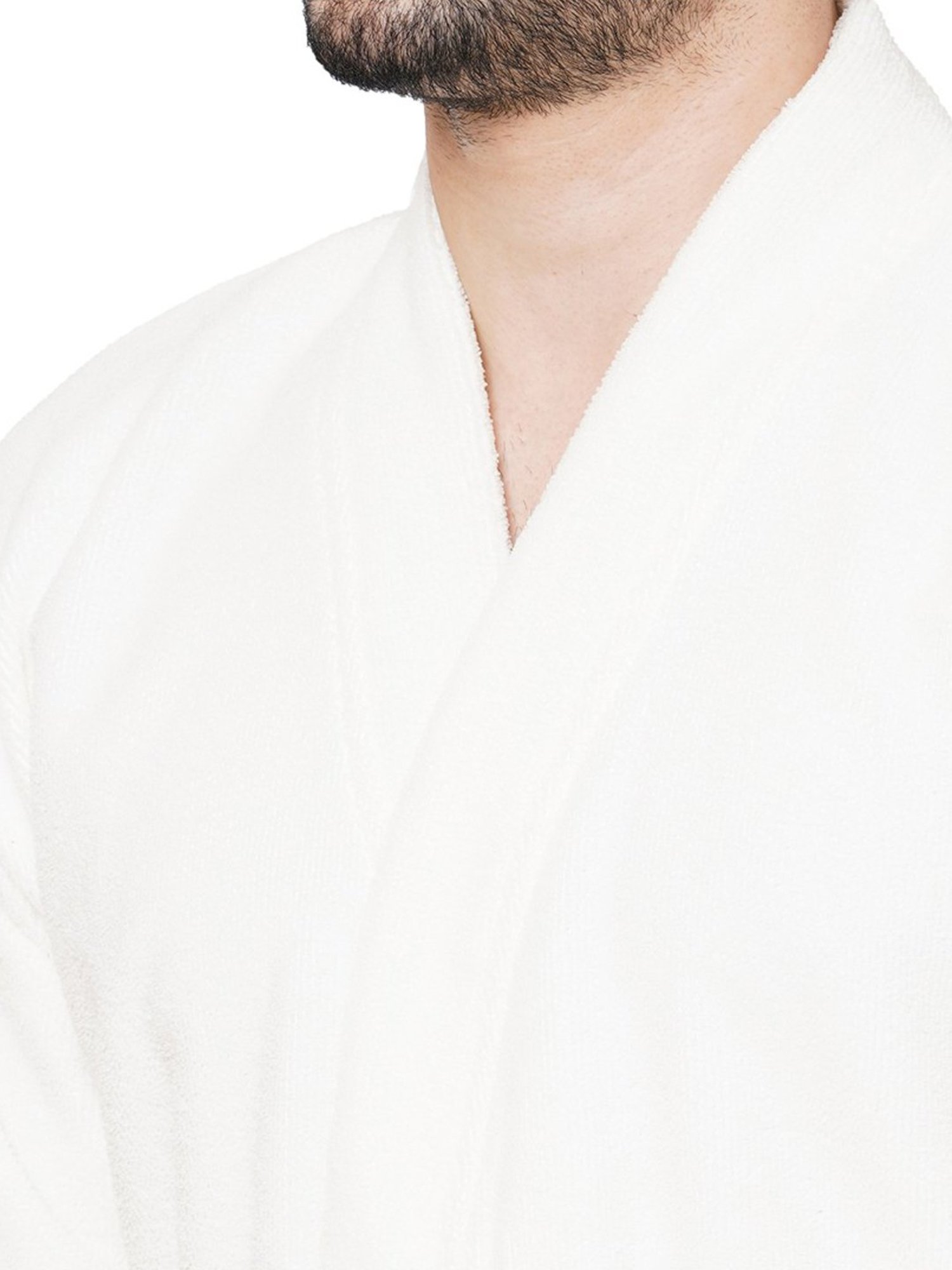 Trident Comfort Living Grey Cotton 380 GSM Bathrobe