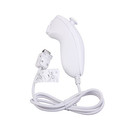 Motion Based Wired Nunchuck Controller for Nintendo Wii Console Video Game