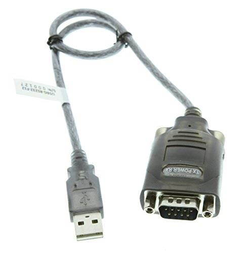 Coolgear Windows 7/8 Compatible 12 inch FTDI CHIP DB-9 Serial Adapter High Speed USB SERIAL RS-232