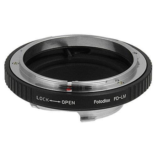 Fotodiox Lens Mount Adapter, Canon FD Lens to Leica M-Series Camera Fits Leica M-Monochrome, M8.2, M9, M9-P and M10