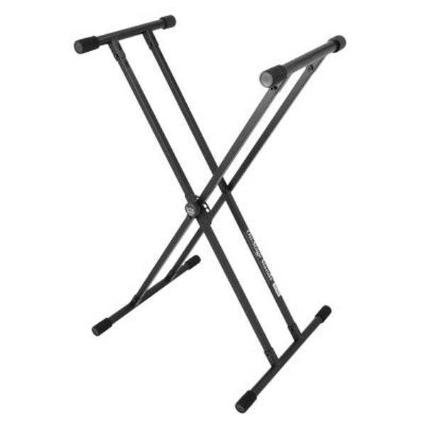 On-Stage Double-X Bullet Nose Keyboard Stand Wth Lok-Tight Construction