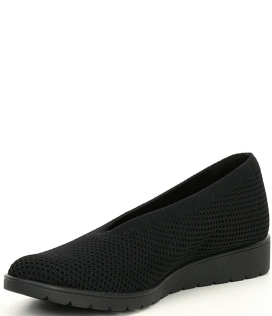 Eileen Fisher Heaven Stretch Wedge Slip-Ons
