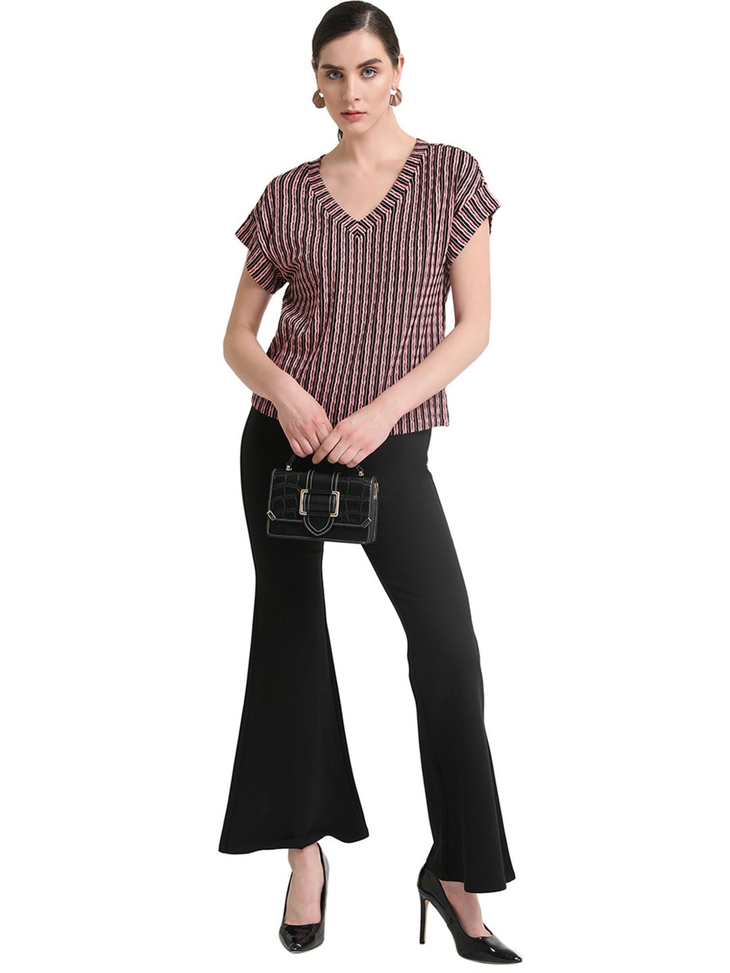 Kazo Boxy Fit Top With Collar