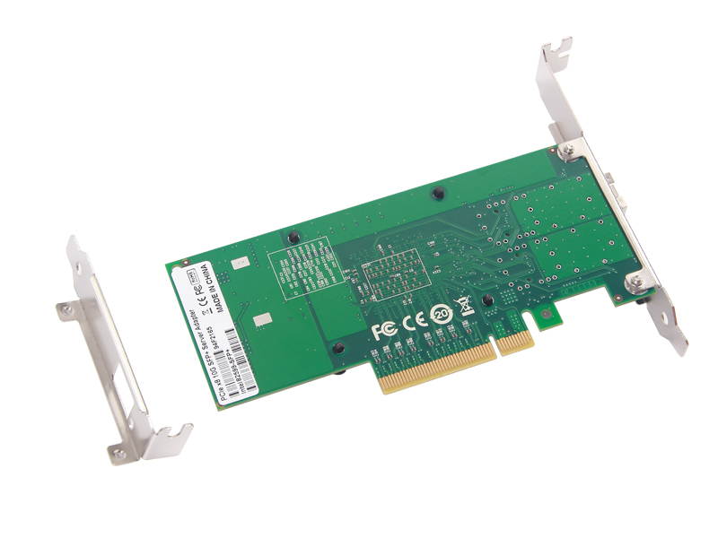 ipolex for Intel X520-DA1, 10GbE Converged Network Adapter(NIC), 82599ES Chipset, PCI-E X8, Single SFP+ Port