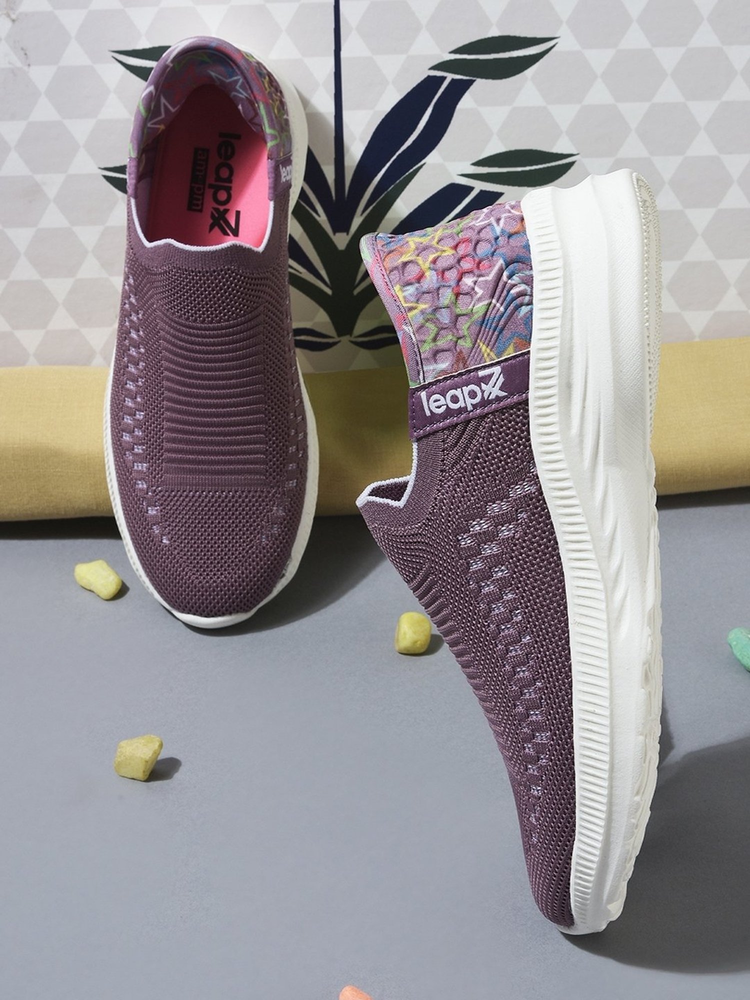 Leap7x by Liberty Women's Purple Walking Shoes