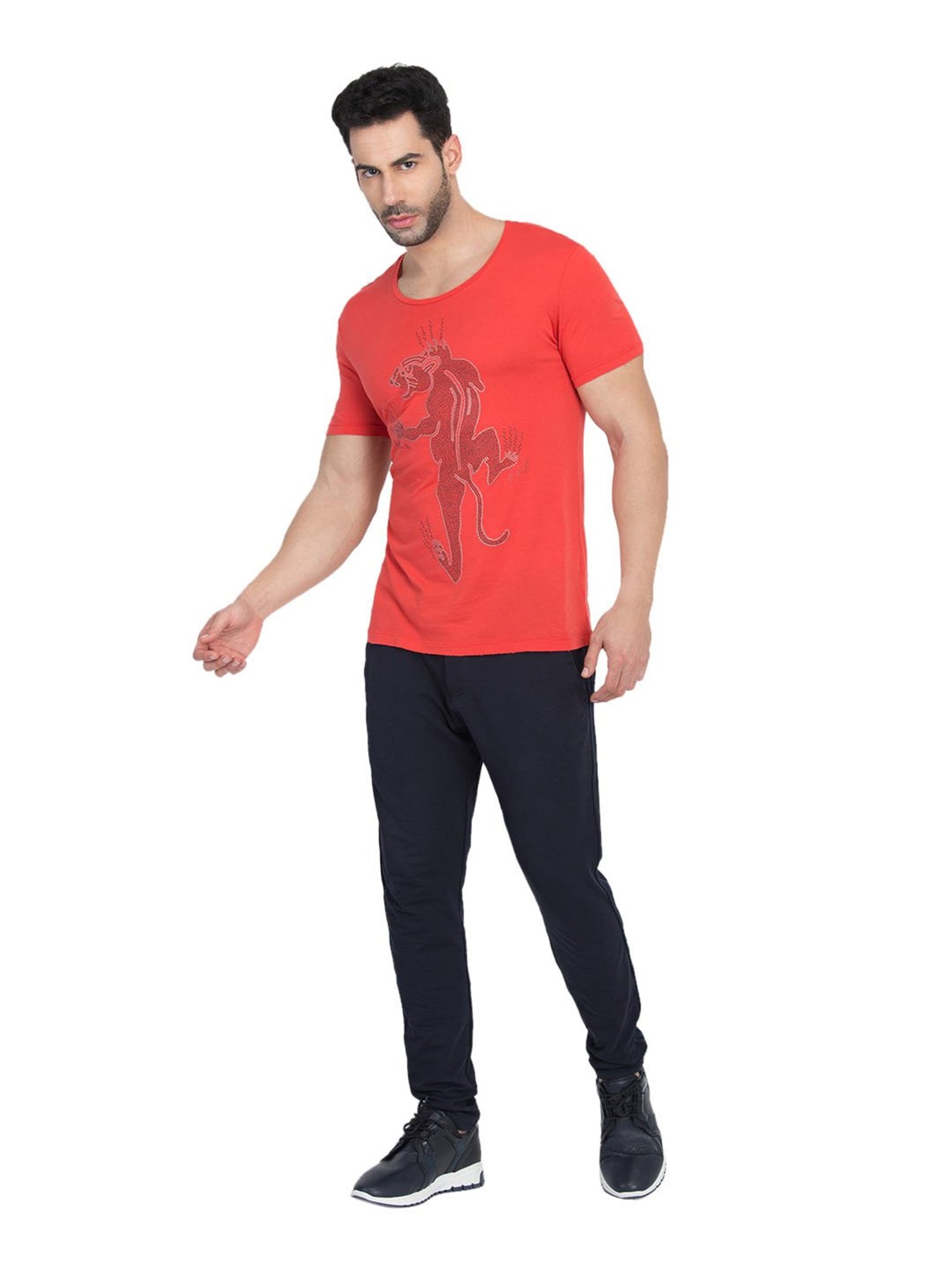 Antony Morato Red Short Sleeves T-Shirt
