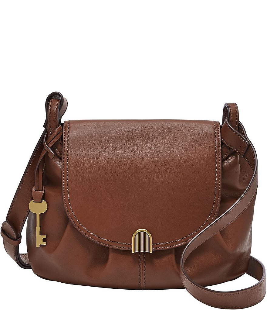 ZAC Zac Posen Belay Iridescent Saddle Crossbody Bag