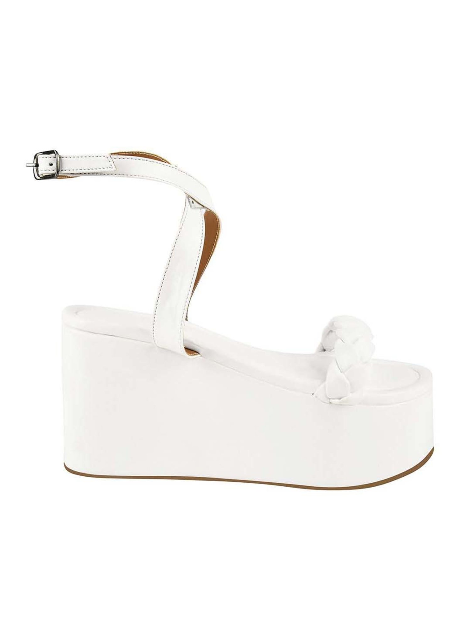 Shoetopia Kids White Ankle Strap Sandals