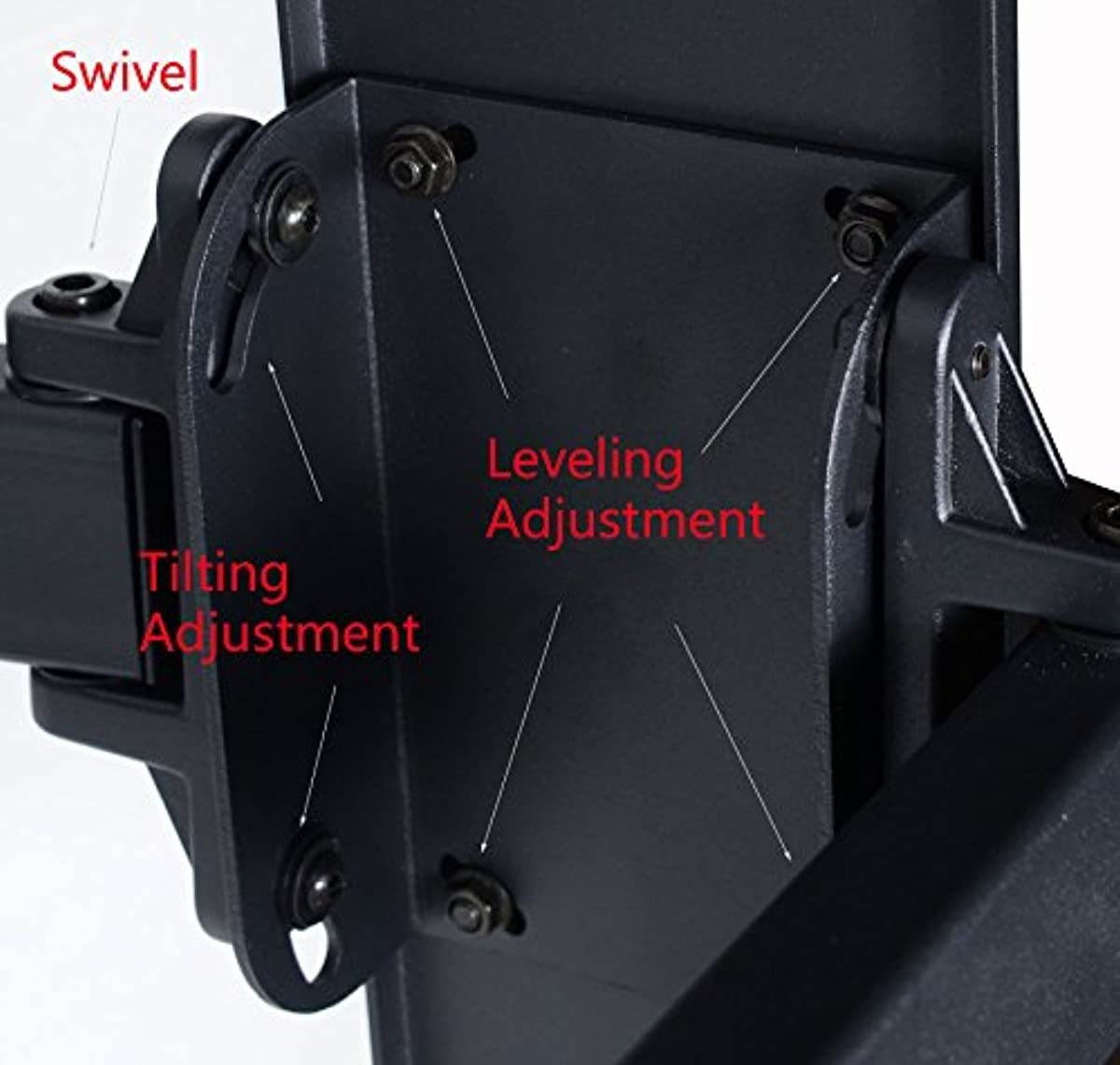 VideoSecu Articulating TV Mount Large Big Heavy Duty Swivel Tilt Wall Mount Bracket for Most 60" 62" 65" 70" 75" 78" 80", Some Models up to 85" 90" LED LCD Plasma TV- Dual Arm pulls Out up to 25" 1YE