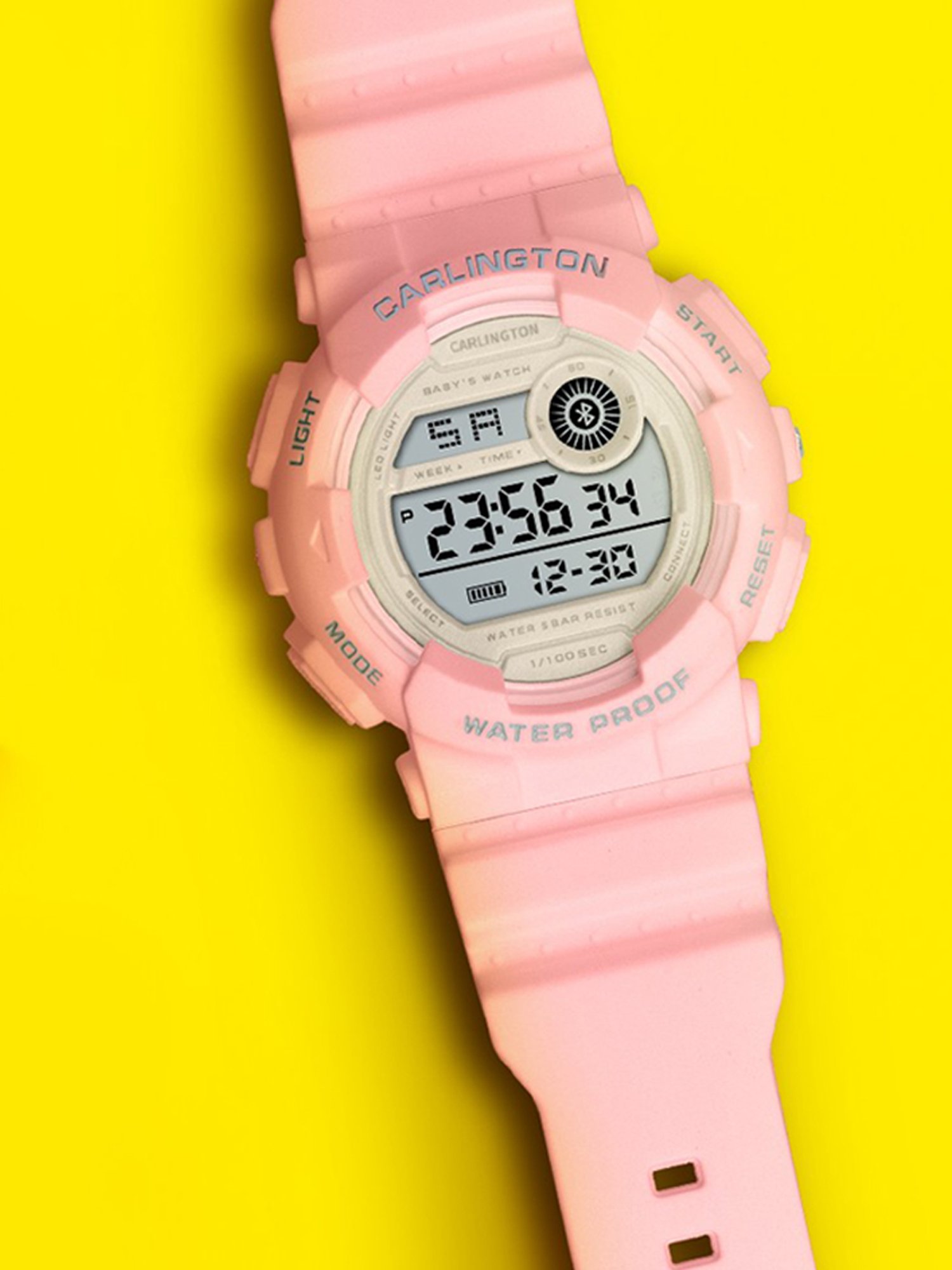 Carlington Junior 9121 Pink Unisex Digital Watch