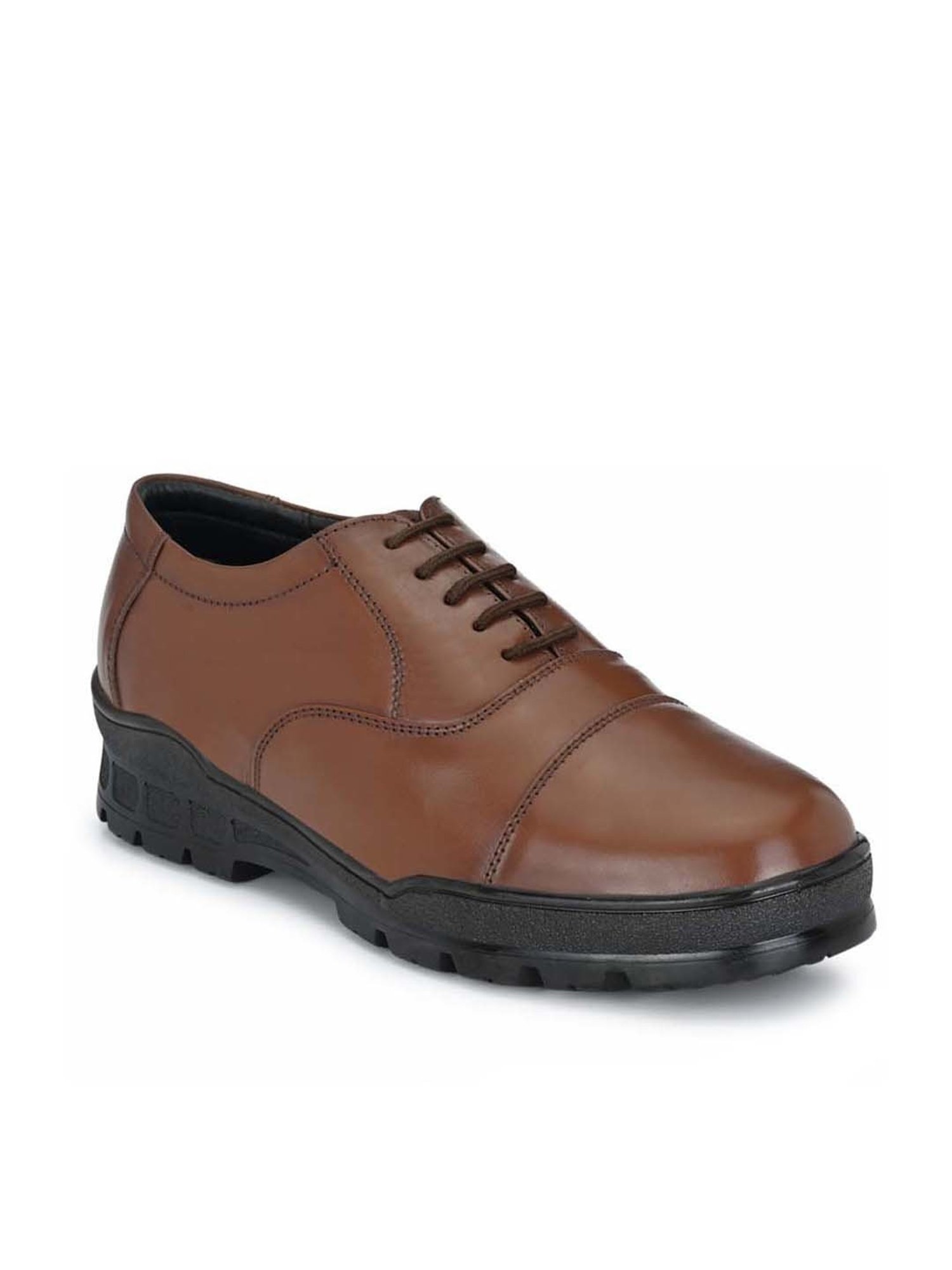 Eego Italy Men's Brown Oxford Shoes