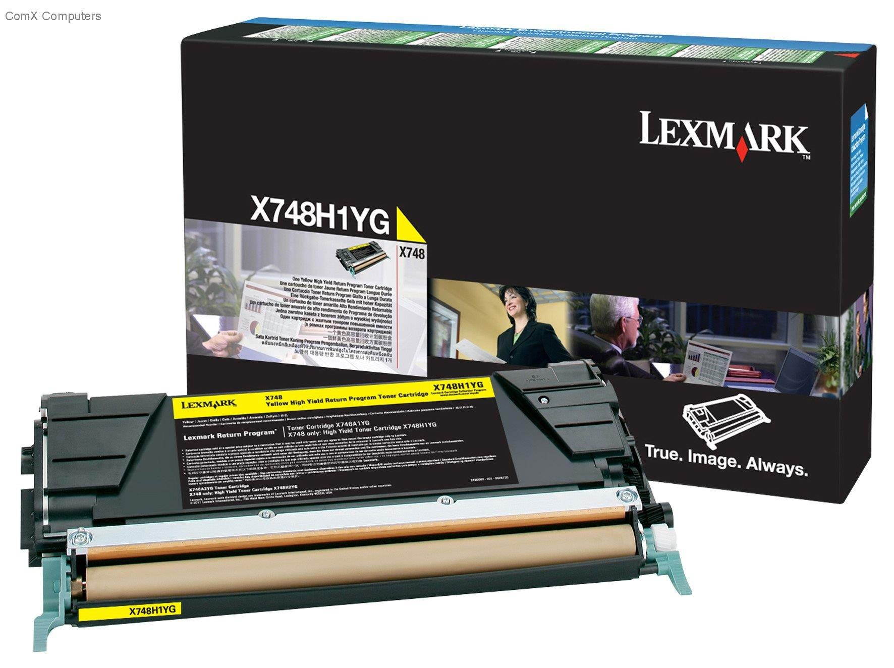 Lexmark Yellow Toner Cartridge (1)