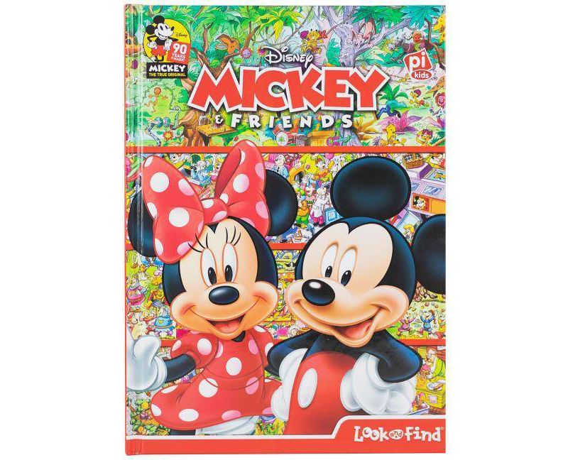Disney Mickey & Friends : Look and Find -  (Look and Find) by Edited (Hardcover)