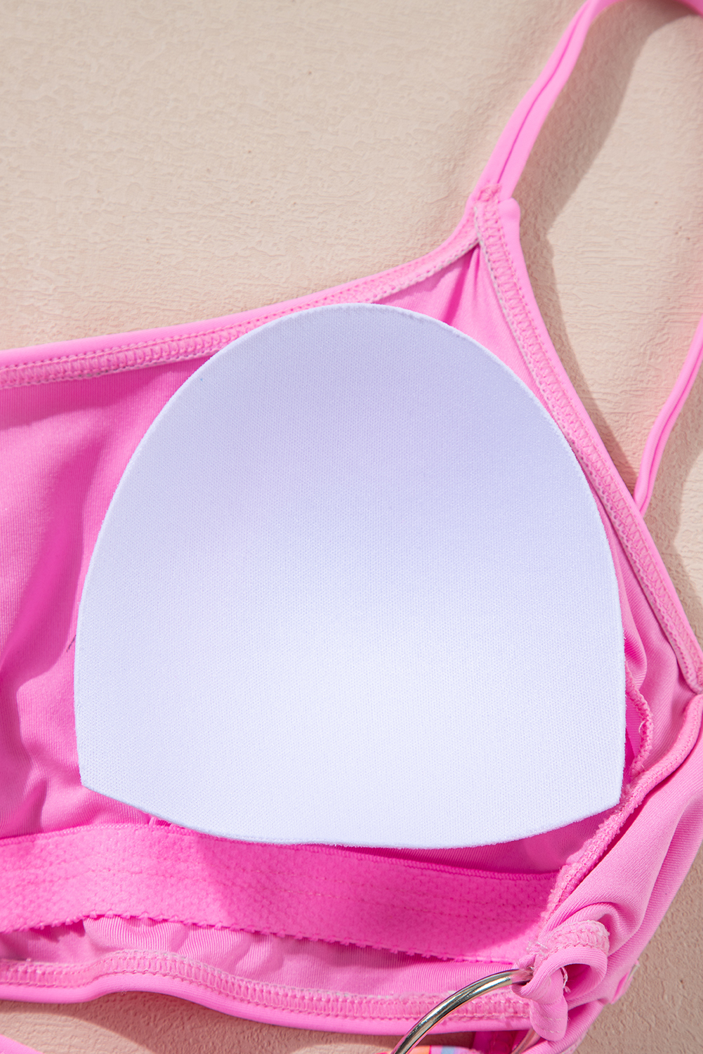 Black Plant Print Zip Front Half Sleeve One Piece Swimsuit