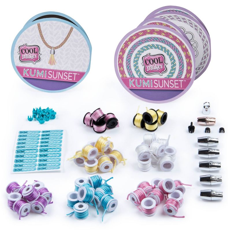 Cool Maker KumiSunset Fashion Pack Makes Up to 12 Bracelets