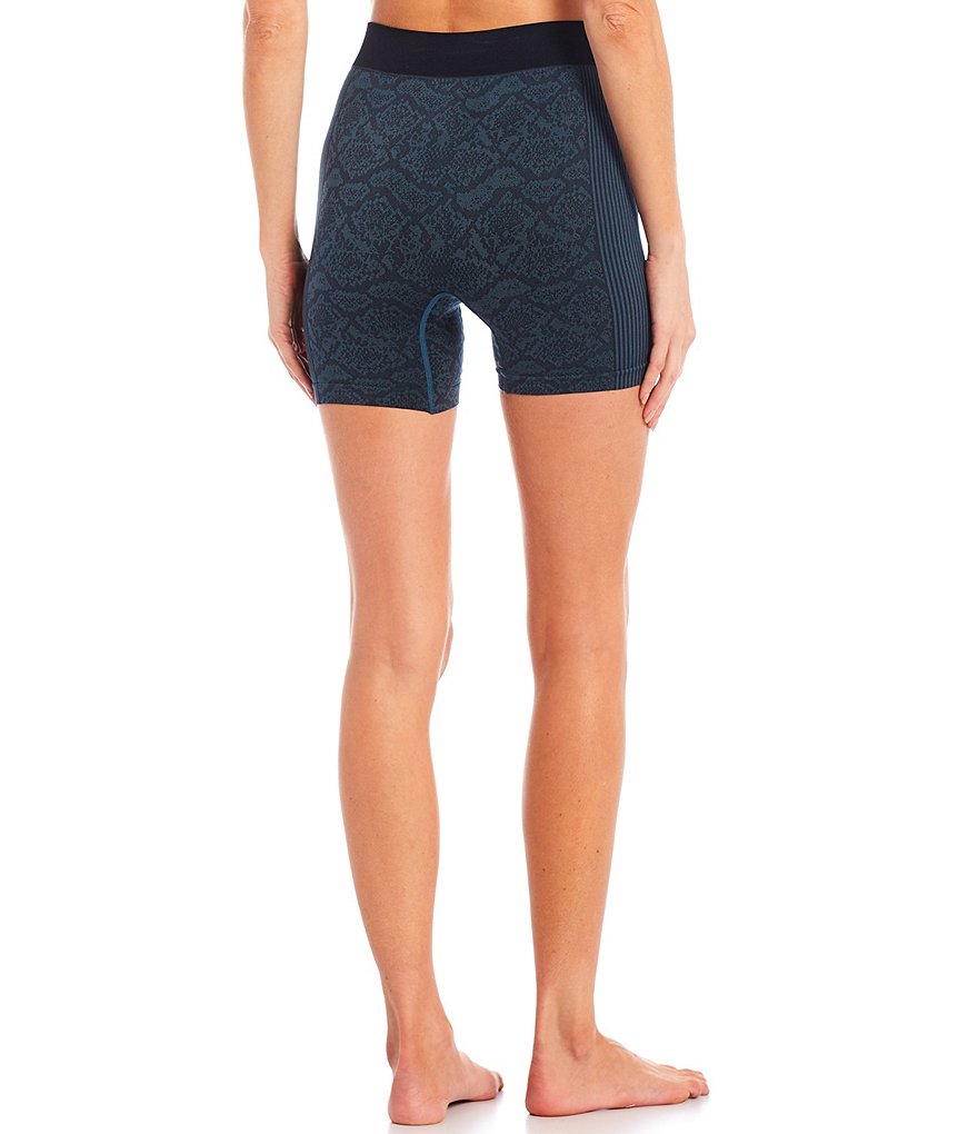 Half Moon by Modern Movement Coordinating Python Print Seamless Sleep Shorts