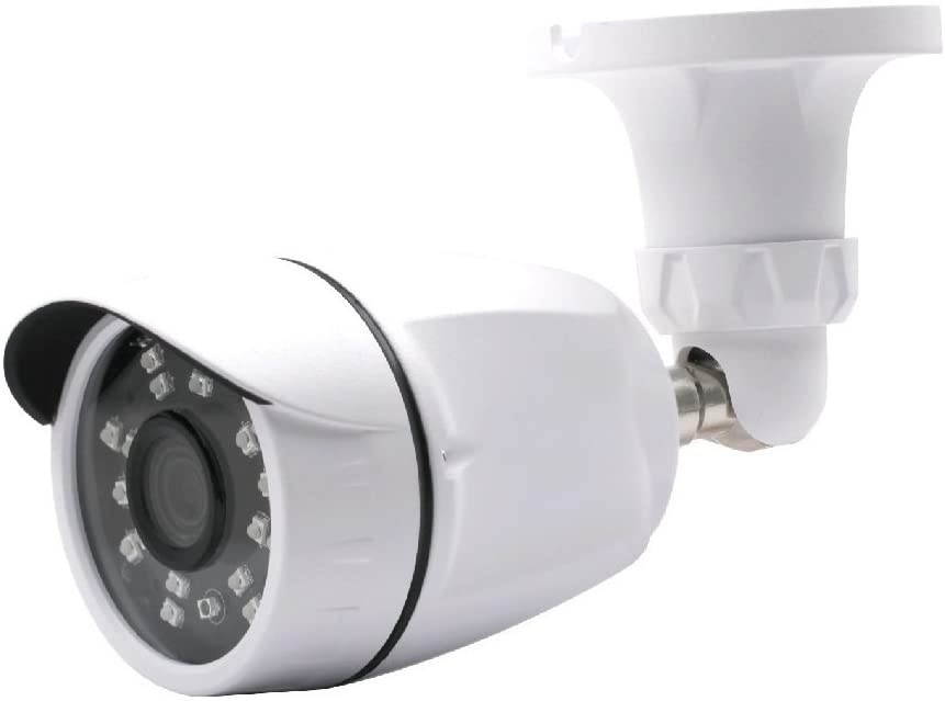 Aposonic A-CM1000F1 1000 TV-Line 3.6 mm 24 IR LEDs Weatherproof Surveillance Bullet Camera (White)