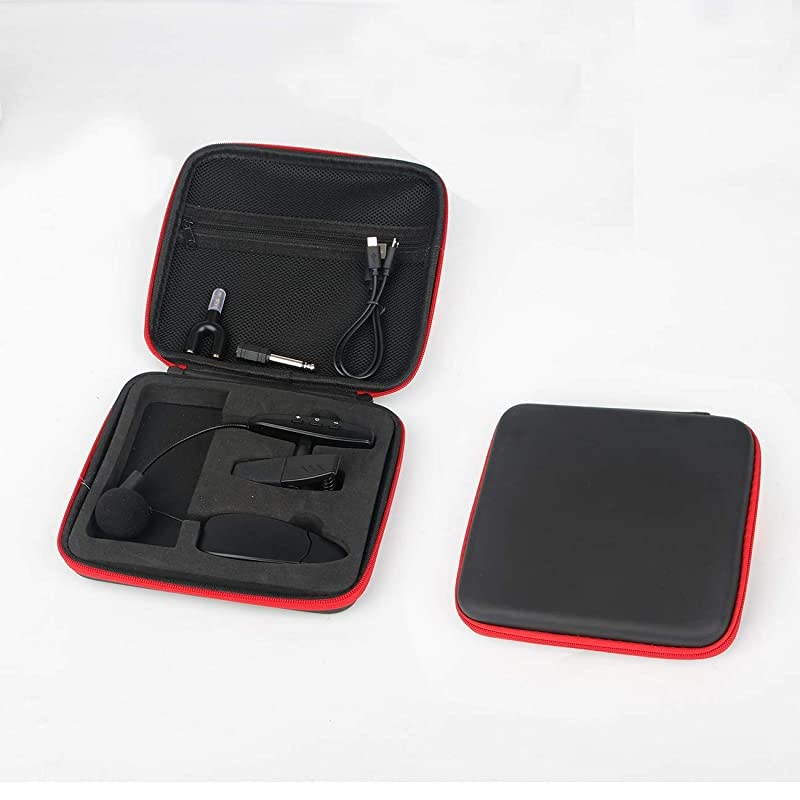 UHF Saxophone Mic Wireless Microphone System Clip on Musical Instruments for Saxophone Trumpet Sax Horn Tuba Flute Clarinet Pipe