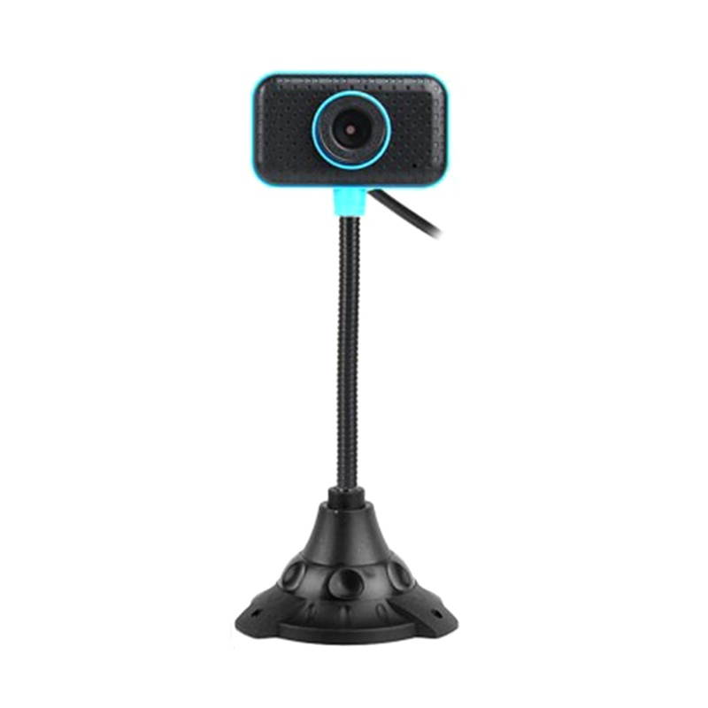 USB Webcam with Microphone Computer Peripheral Live Broadcast Web Camera Office Video Conference Home Video Laptop Cam