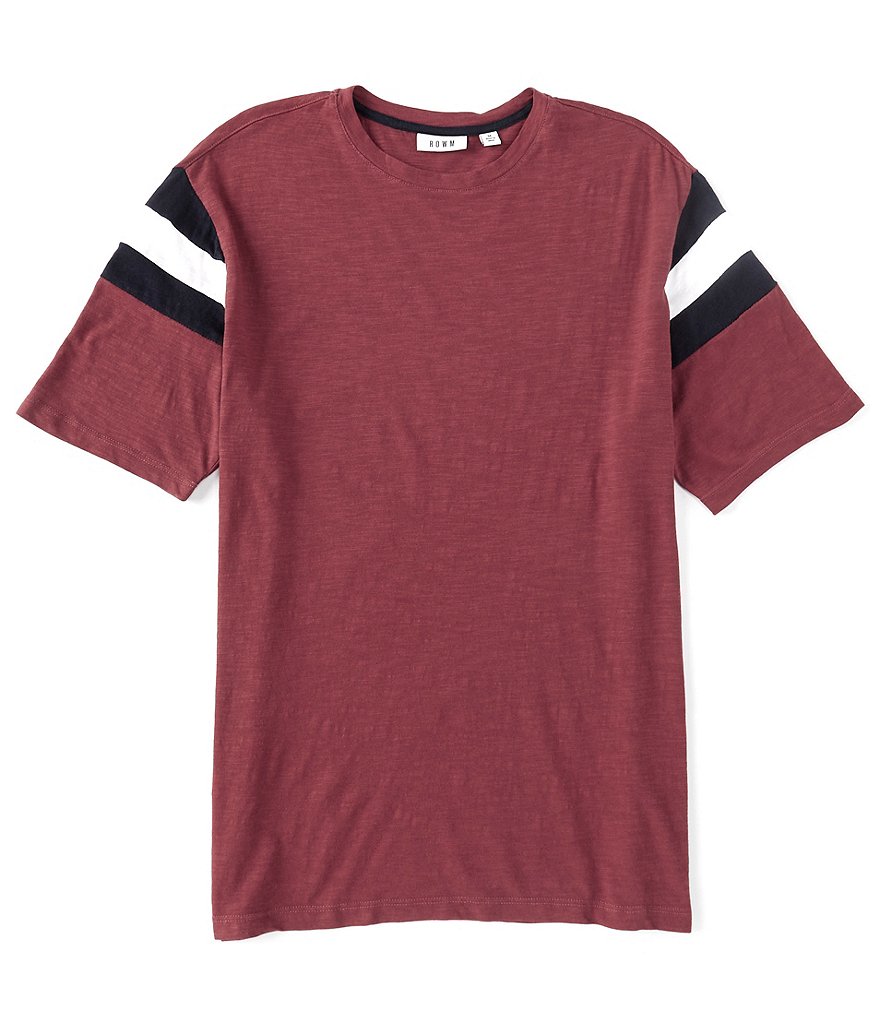 Short Sleeve Retro Stripe Crew