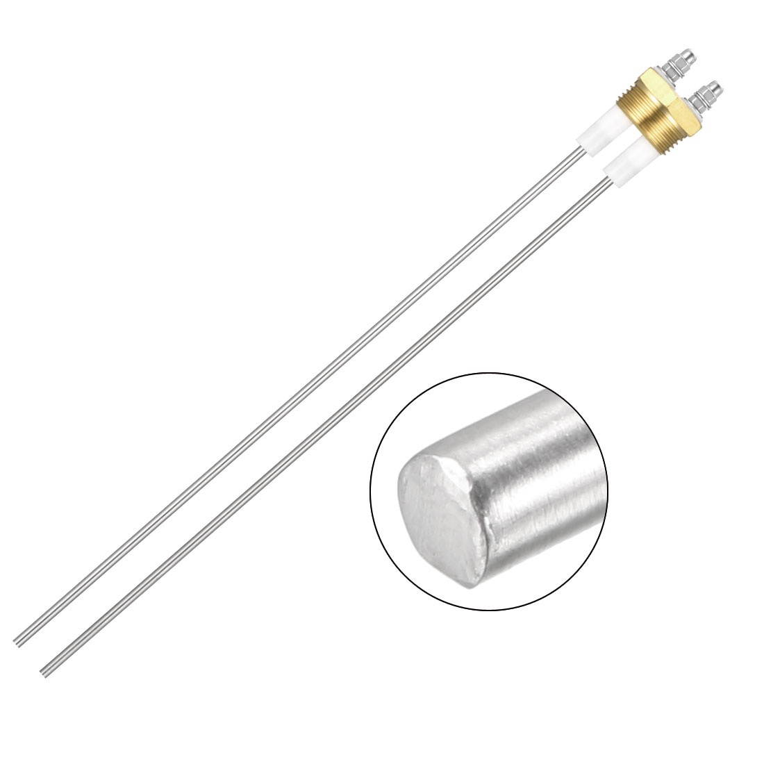 G1inch Thread Water Level 2-Pin Liquid Indicator Electrode Probe for Steam Boiler Swimming Pool