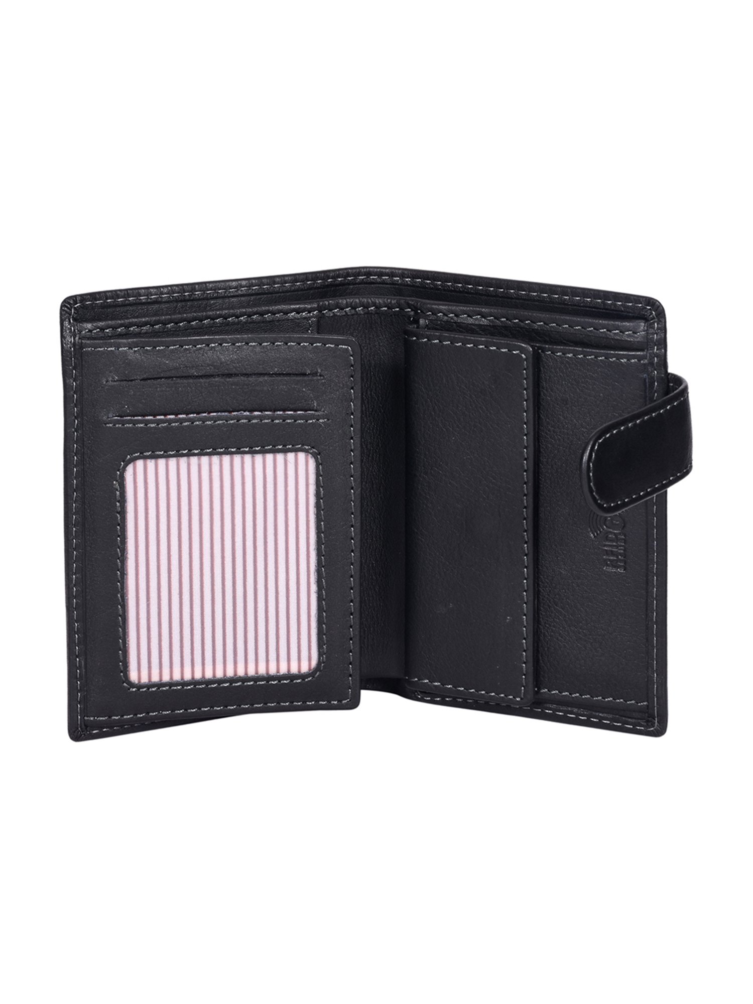 SASSORA Pablo Black Medium Leather Notecase