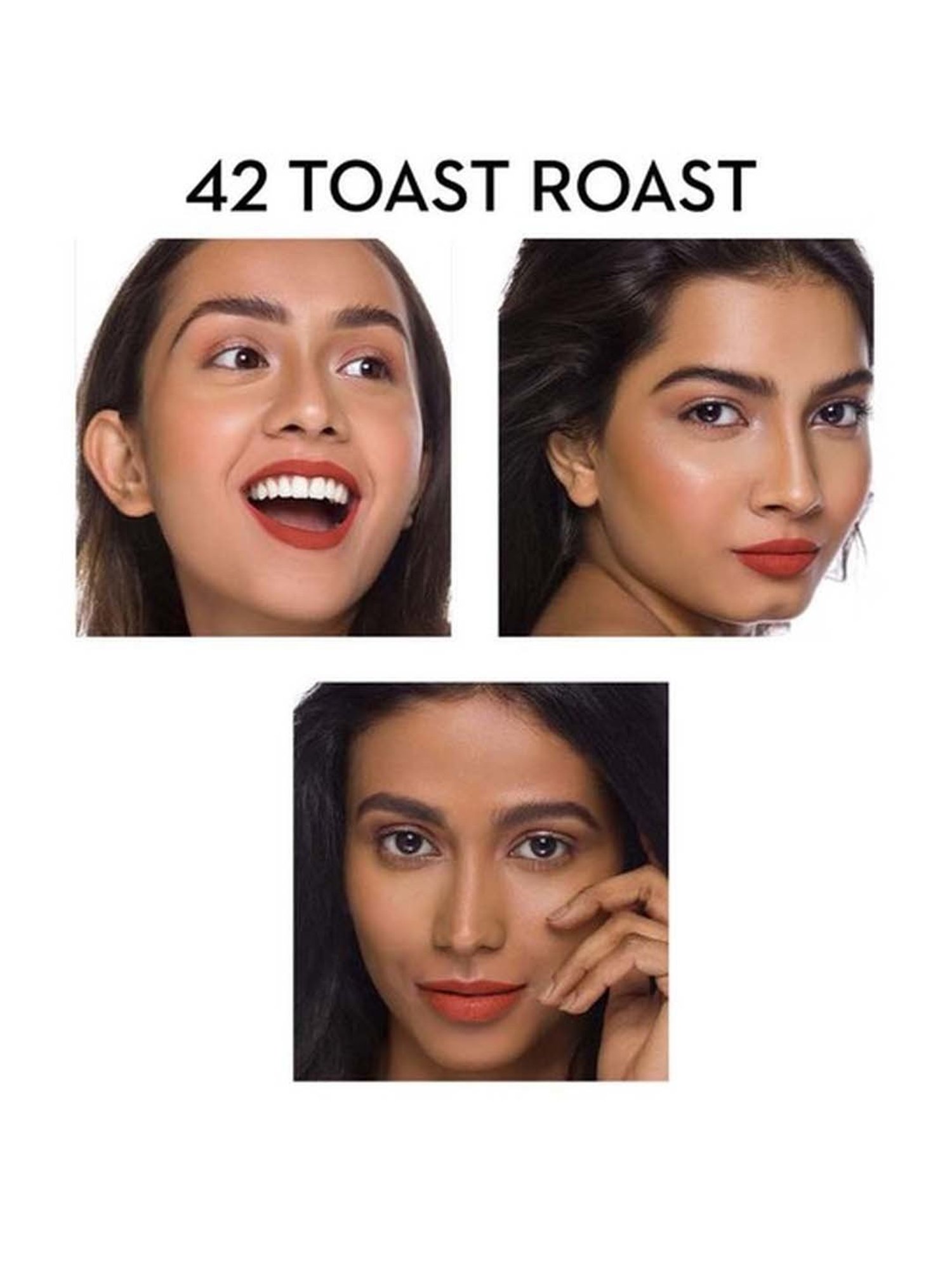 Sugar Cosmetics Smudge Me Not Liquid Mini Lipstick 42 Toast Roast - 1.1 gm