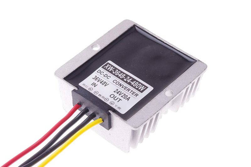 SMAKN&reg; DC-DC Converter Step-Down Module 36V 48V to 24V 20A 480W Waterproof Power Converter