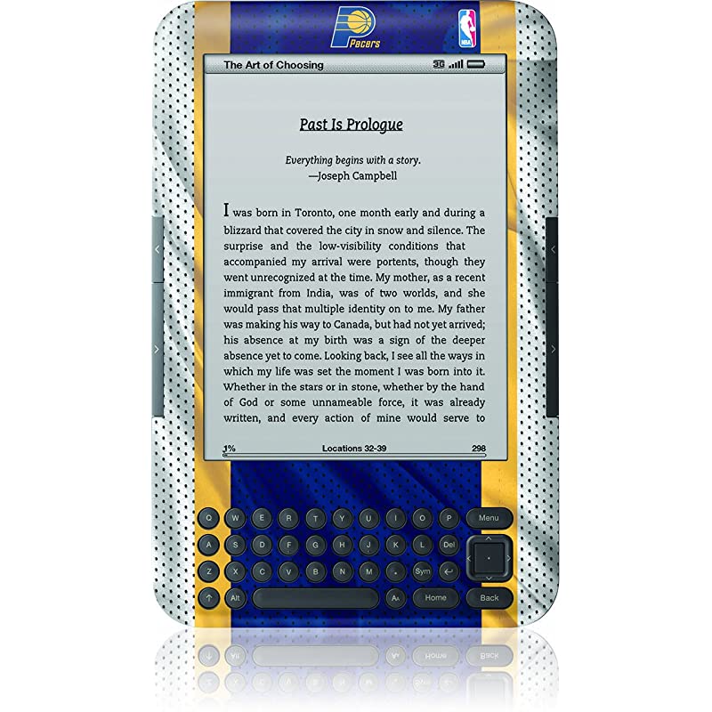 Kindle Skin Fits Kindle Keyboard Indiana Pacers