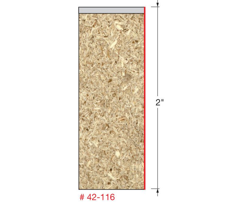 Freud 42-116 1/2 in. x 2 in. Bearing Flush Trim Router Bit