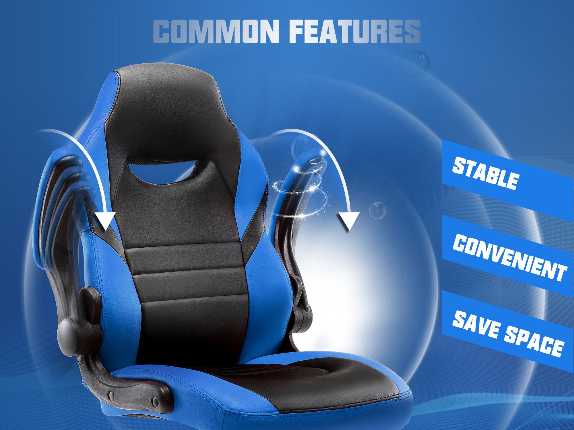 STARSPACE Cost-effective Gaming Chair Durable And Comfortable Ergonomic Adjustable Racing Game Desk Chair