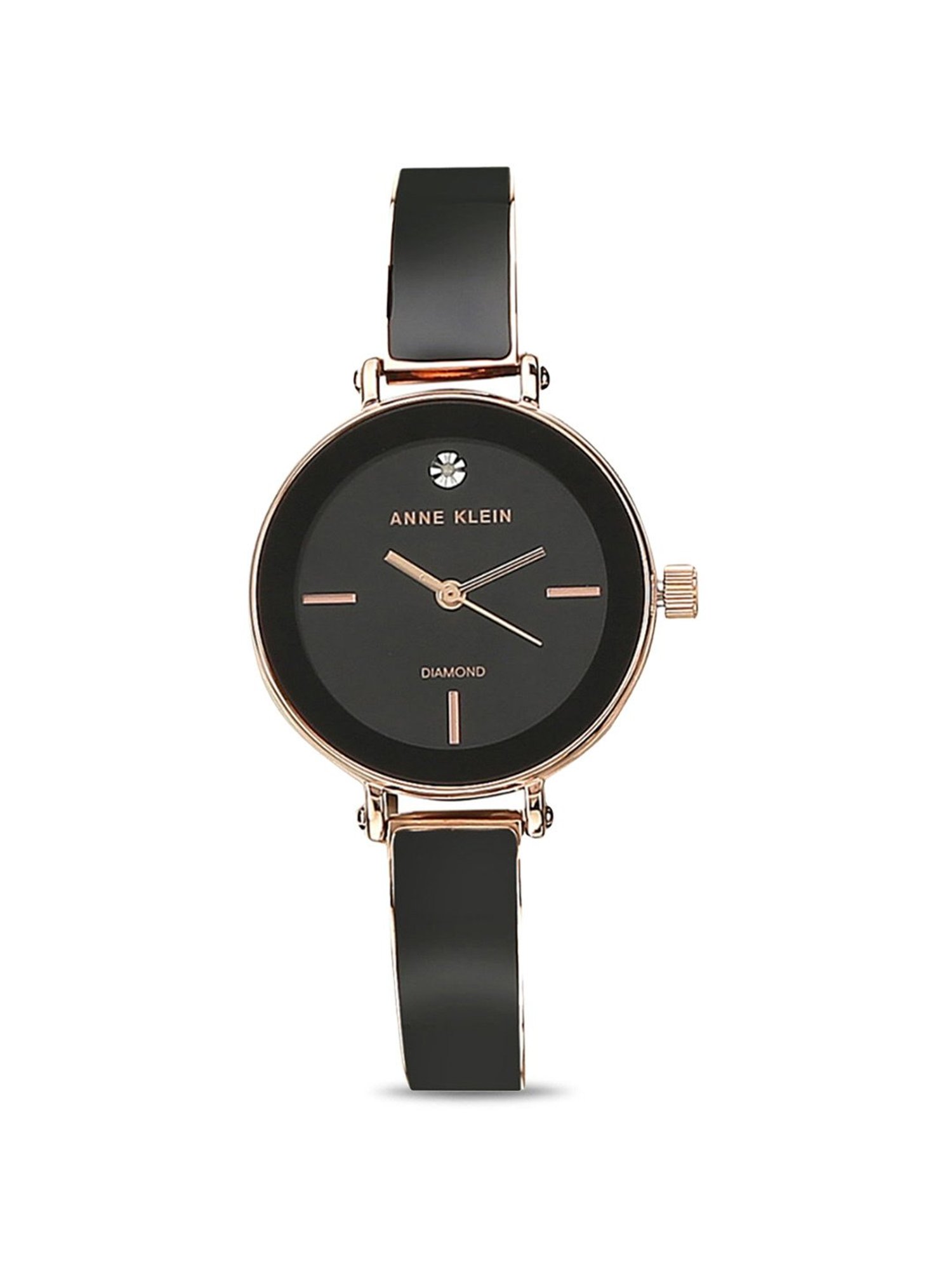 Anne Klein NDAKB3620BKST Analog Watch for Women