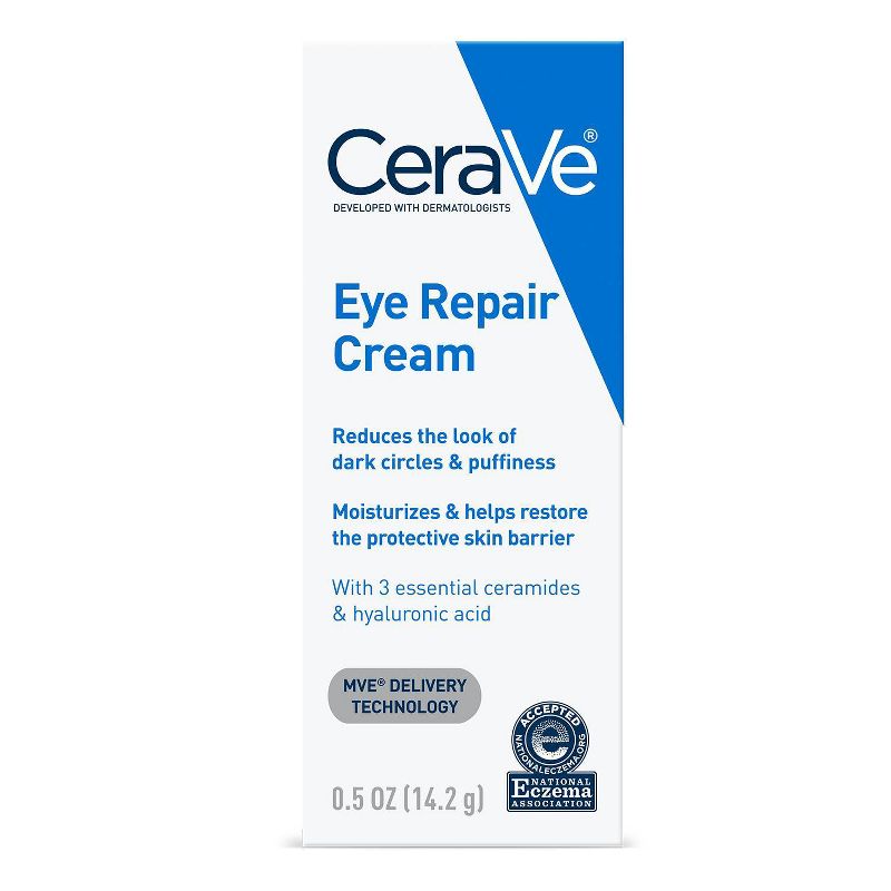 CeraVe Eye Repair Cream for Dark Circles and Puffiness - .5oz