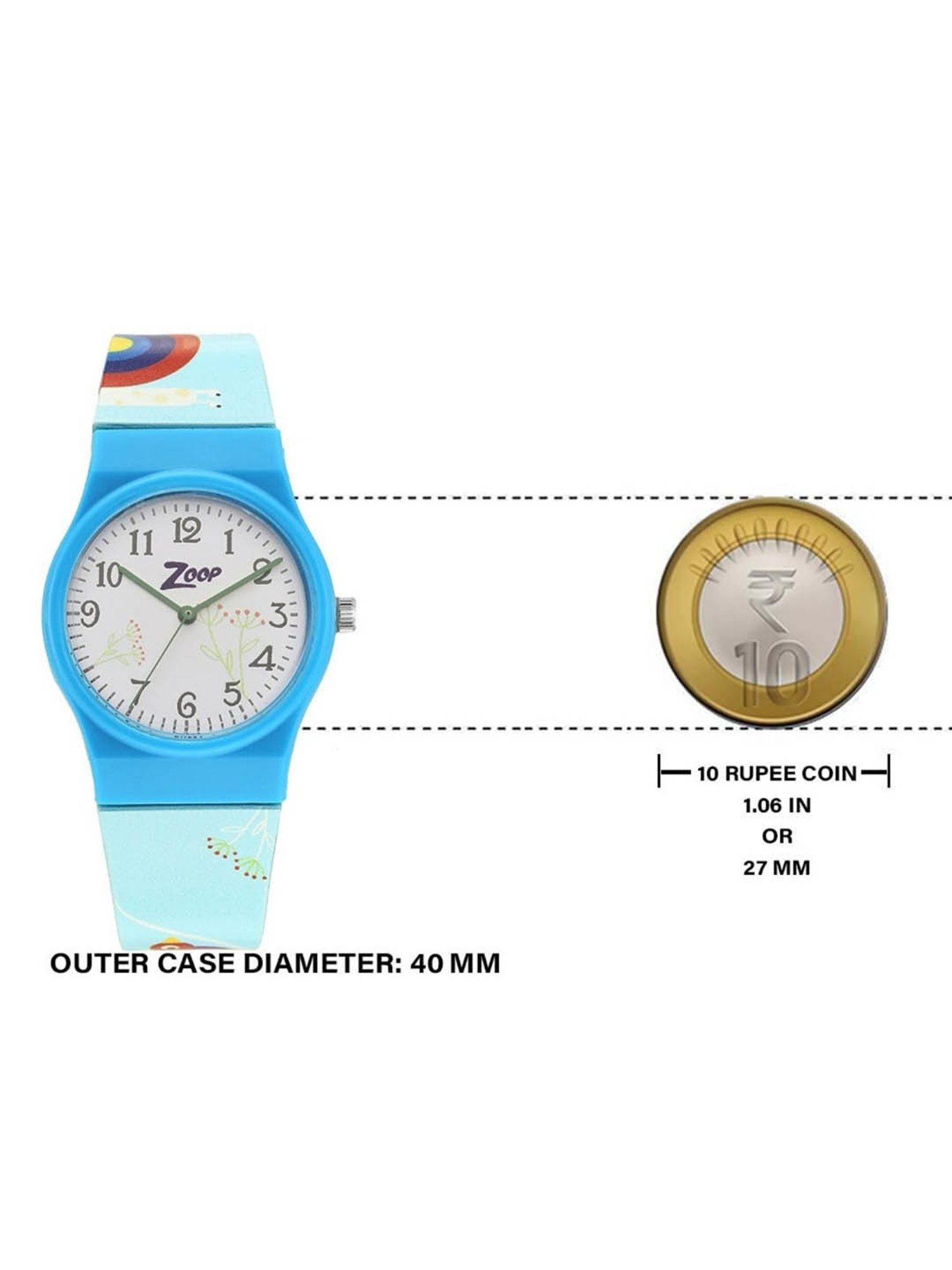 Zoop NSC3028PP14W Inspired By The Wild Unisex Analog Watch