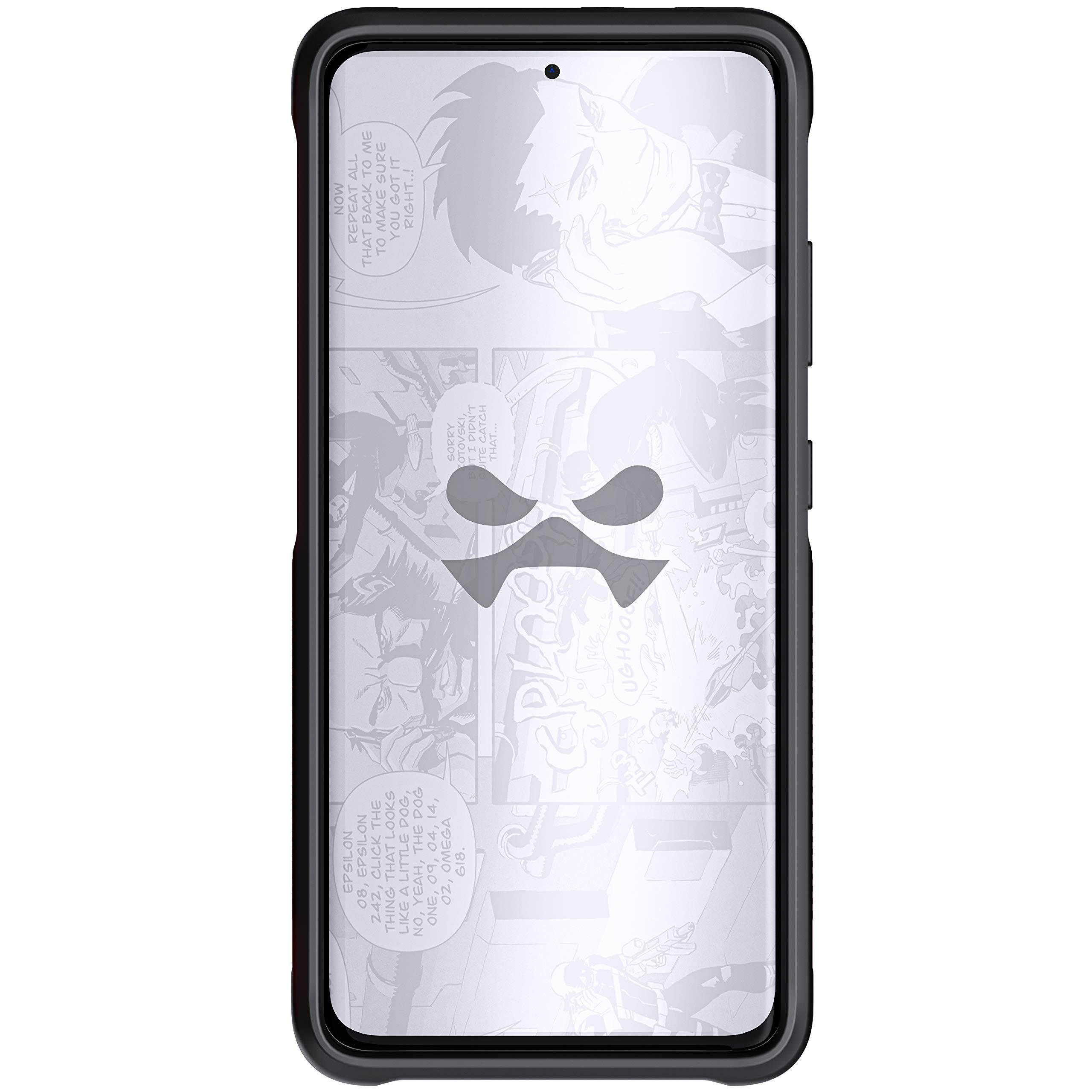 Ghostek Atomic Slim Designed for Galaxy S21 Ultra Case with Protective Metal Bumper Made of Super Tough Lightweight Military Grade Aluminum Alloy for 2021 Galaxy S21 Ultra 5G (6.8 Inch) (Phantom Red)