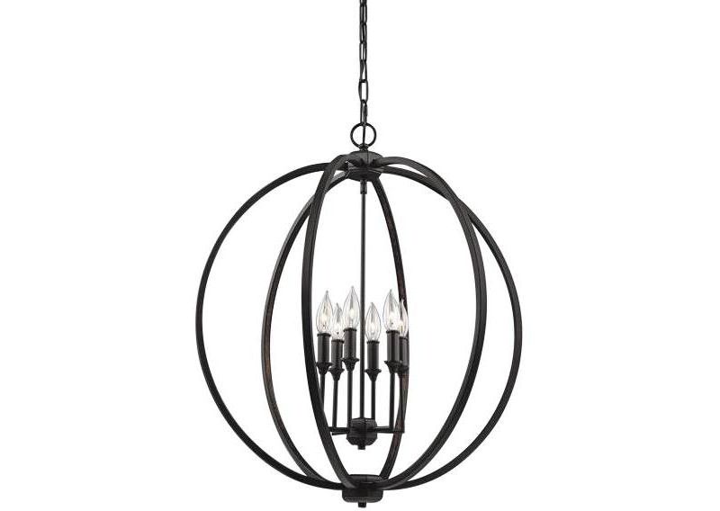 Home4U Golden Hanging Light - Set of 1