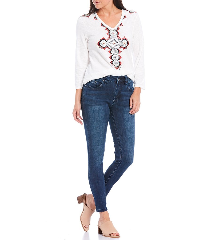 Reba Tanya Skinny Ankle Denim Jean